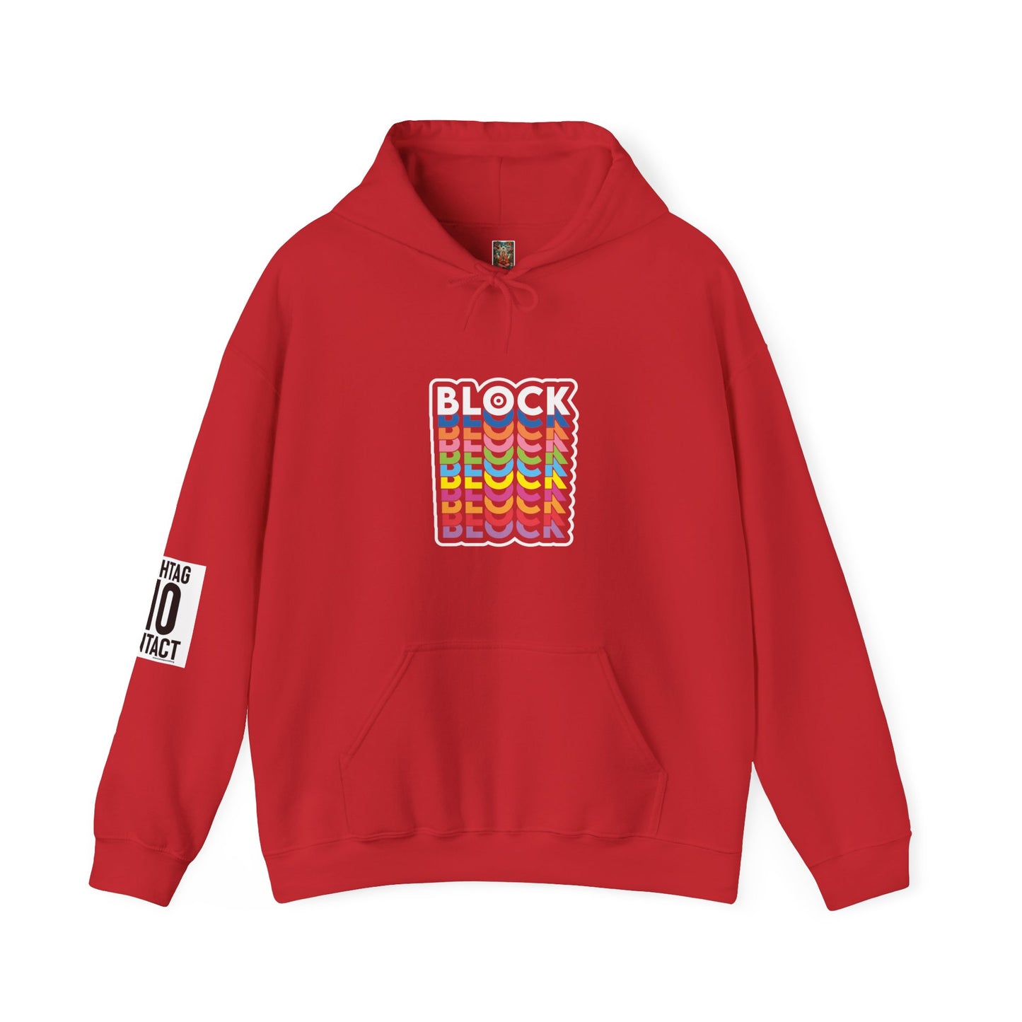 Block! Block! Block! Heavy Blend™ Hooded Sweatshirt