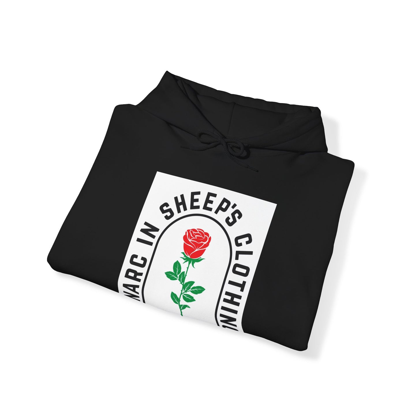 Narc In Sheep’s Clothing Rose Tattoo Heavy Blend™ Hooded Sweatshirt