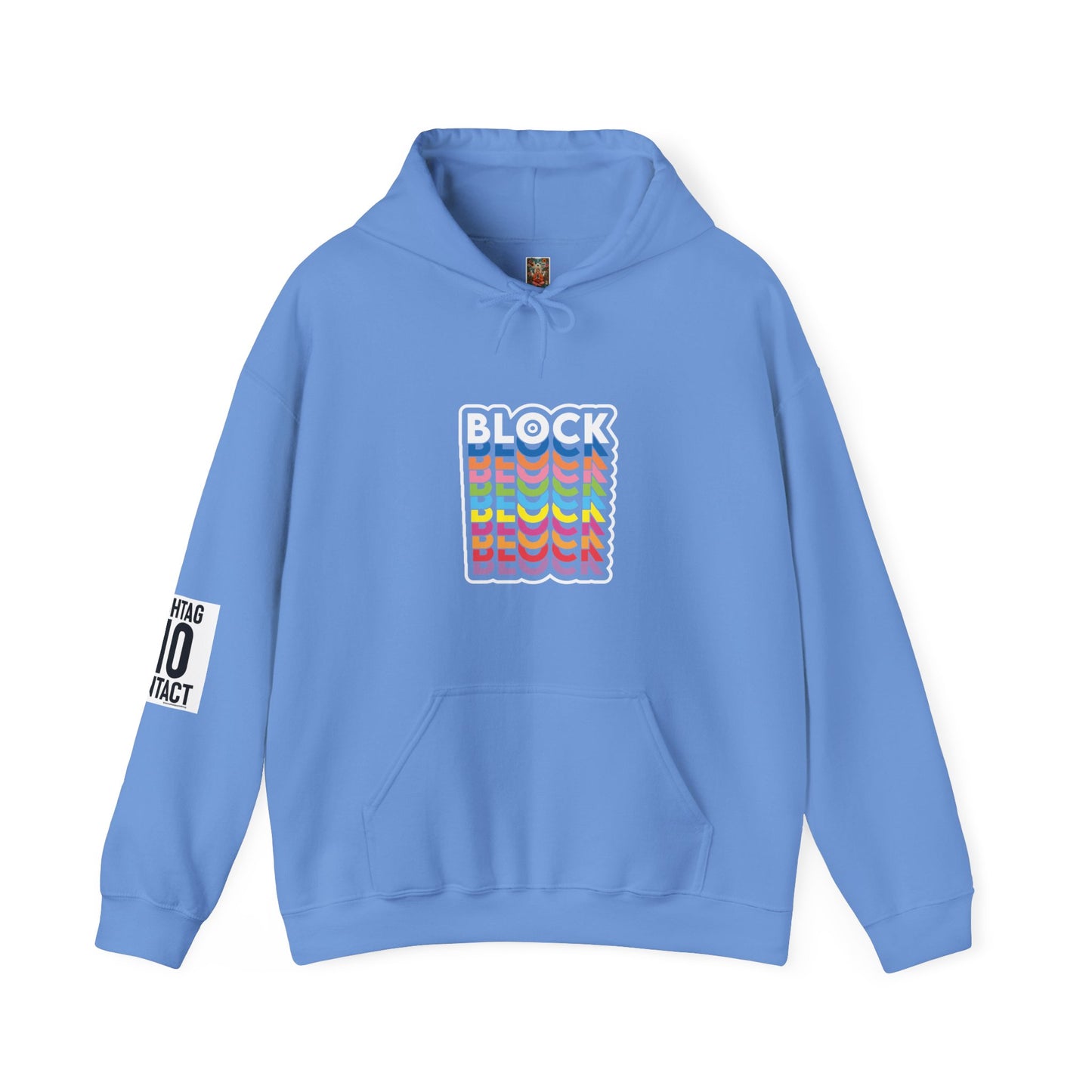 Block! Block! Block! Heavy Blend™ Hooded Sweatshirt