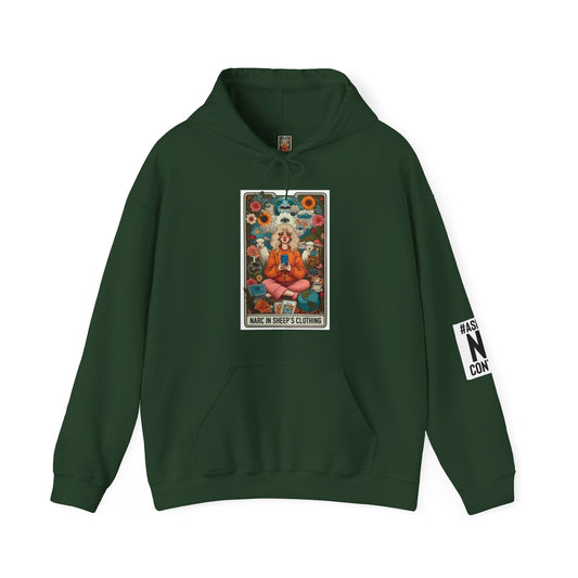 Narc In Sheep’s Clothing Tarot Card Heavy Blend™ Hooded Sweatshirt