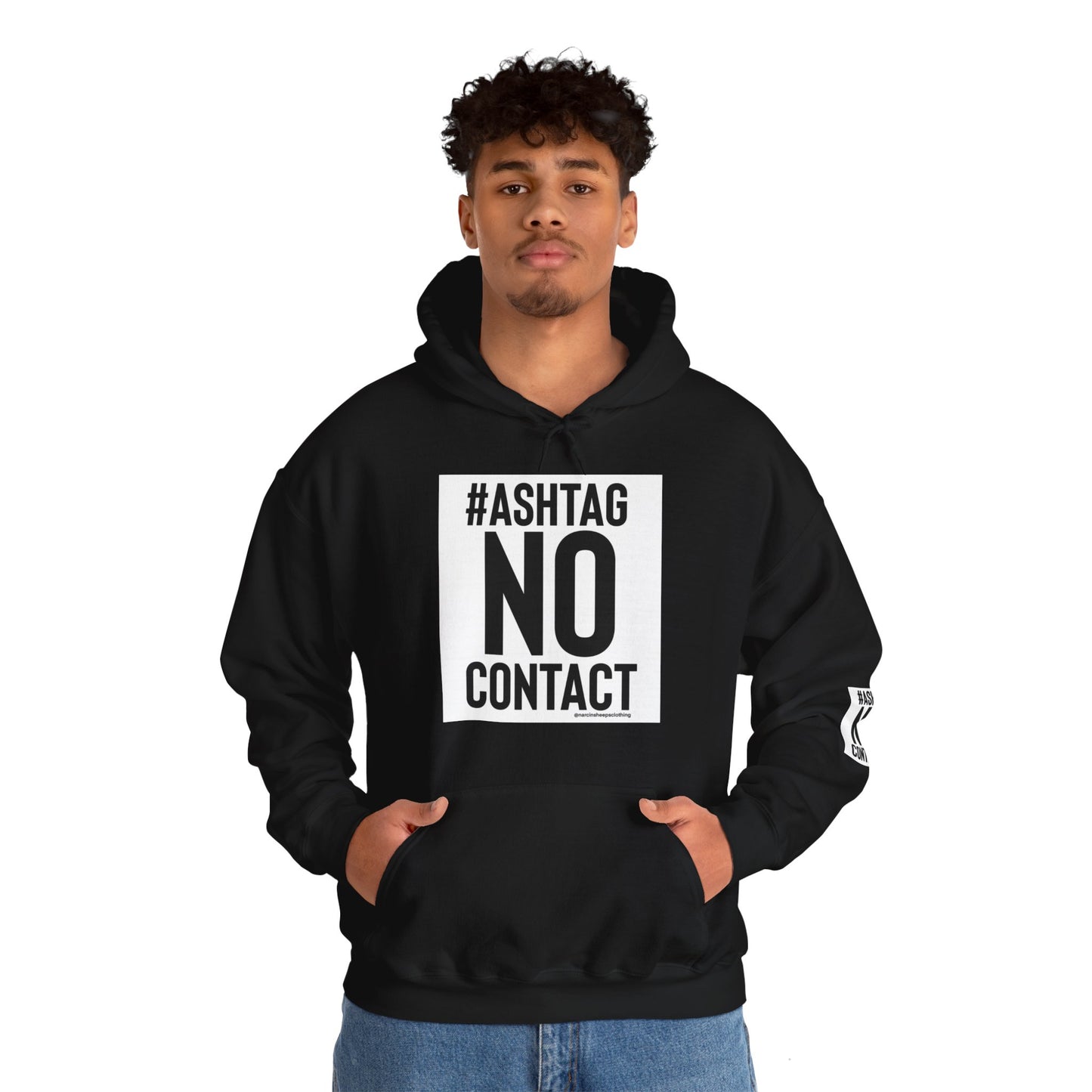 No Contact Heavy Blend™ Hooded Sweatshirt